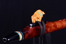 Redwood Root Burl Native American Flute, Minor, Mid F#-4, #I29G